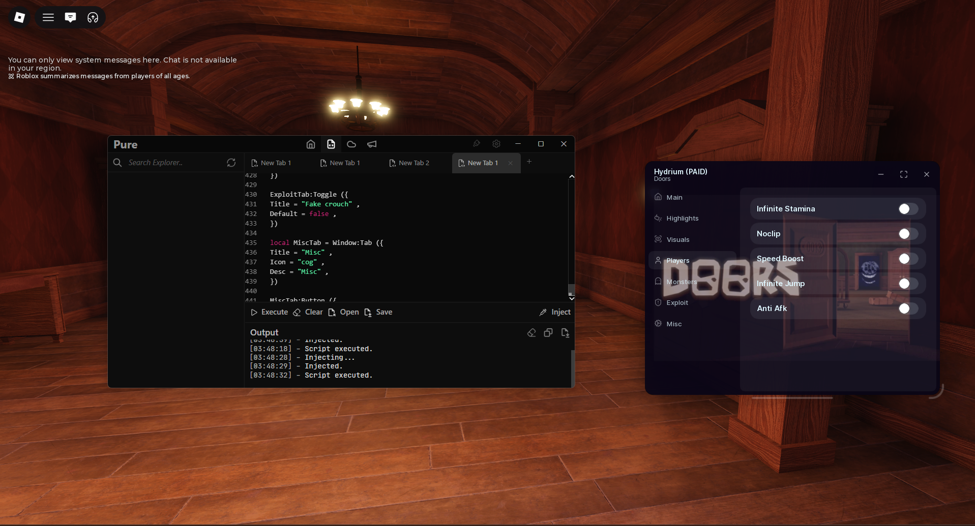 Pure UI example